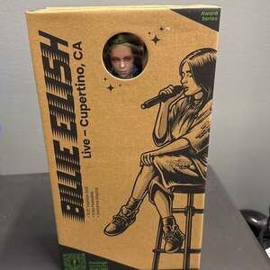 Billie Eilish Live Cupertino, CA 10.5" Fashion Doll Action Figure New